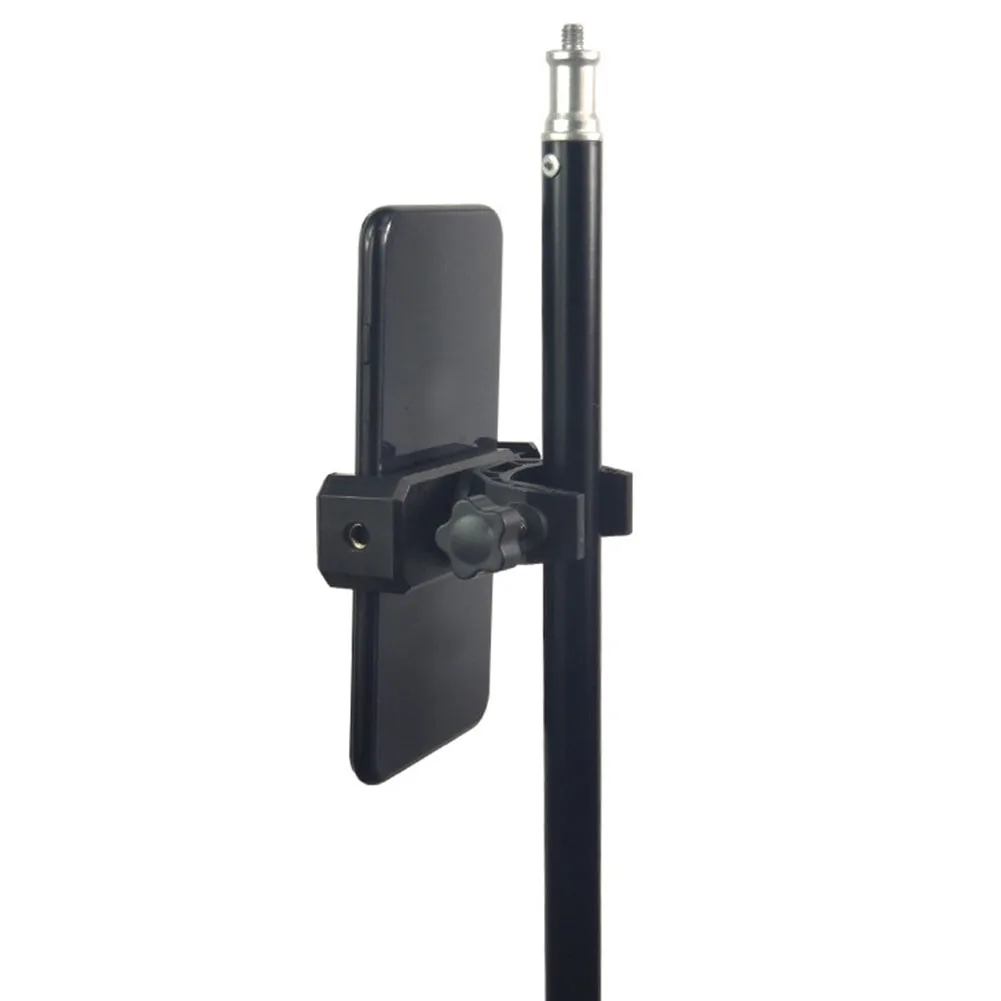 

Practical Universal Microphone Mic Stand For Smart Phones Music Holder 1/4′′Screws Phone Holder Mic Stand 1pc 25MM Tube Diameter