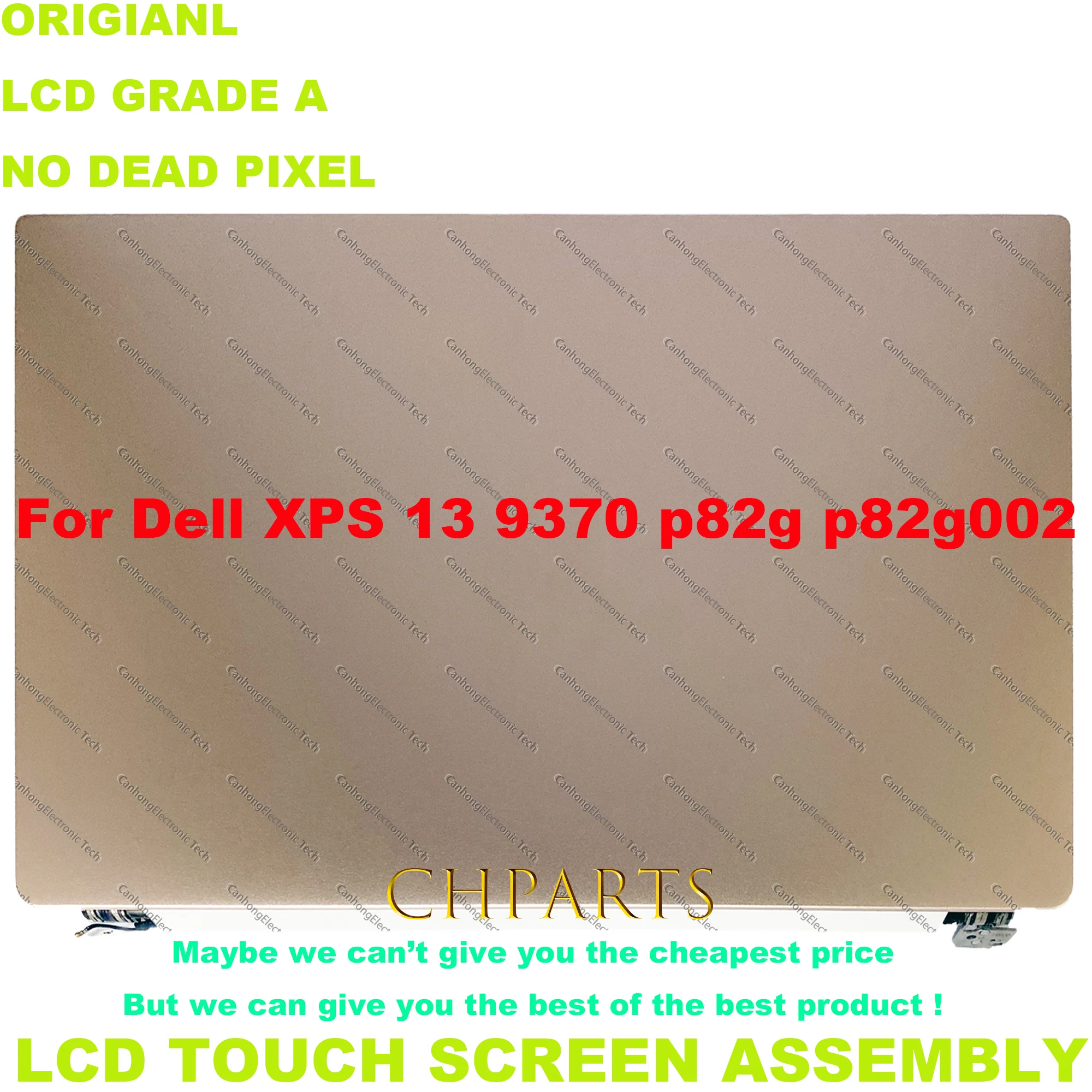 

13.3" Original For Dell XPS 13 9370 P82G002 LCD Touch Screen Replacement Assembly Display 1920*1080 FHD 3840*2160 UHD