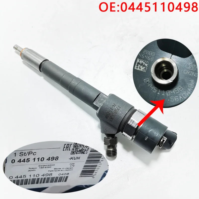 0445110498 New Diesel Fuel Injector For Nieuwe Diesel Brandstofinjector Voor Mahindra 2.2 L Xuv 500