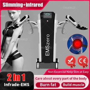 2024 DLS- Emslim Neo 3in1 Infrared electromagnetic R/F Slimming Machine Burn Fat EMSzero hi-emt Physiotherapy Eliminates Pain