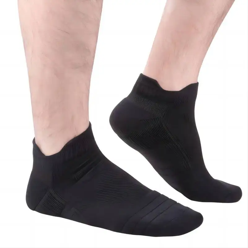 Mens Moisture Wicking Cotton Cushioned Ankle Athletic Running Socks For Males Size 41 45 EU 3 Pairs