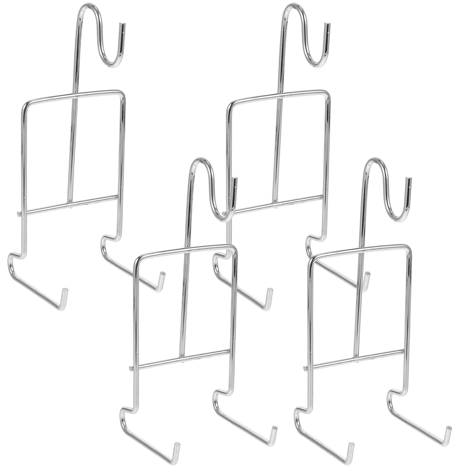 

4Pcs Tea Cup and Saucer Stand Glass Coffee Mugs Mug Display Holder Tea Cup Saucer Rack Metal Cup Saucer Holder