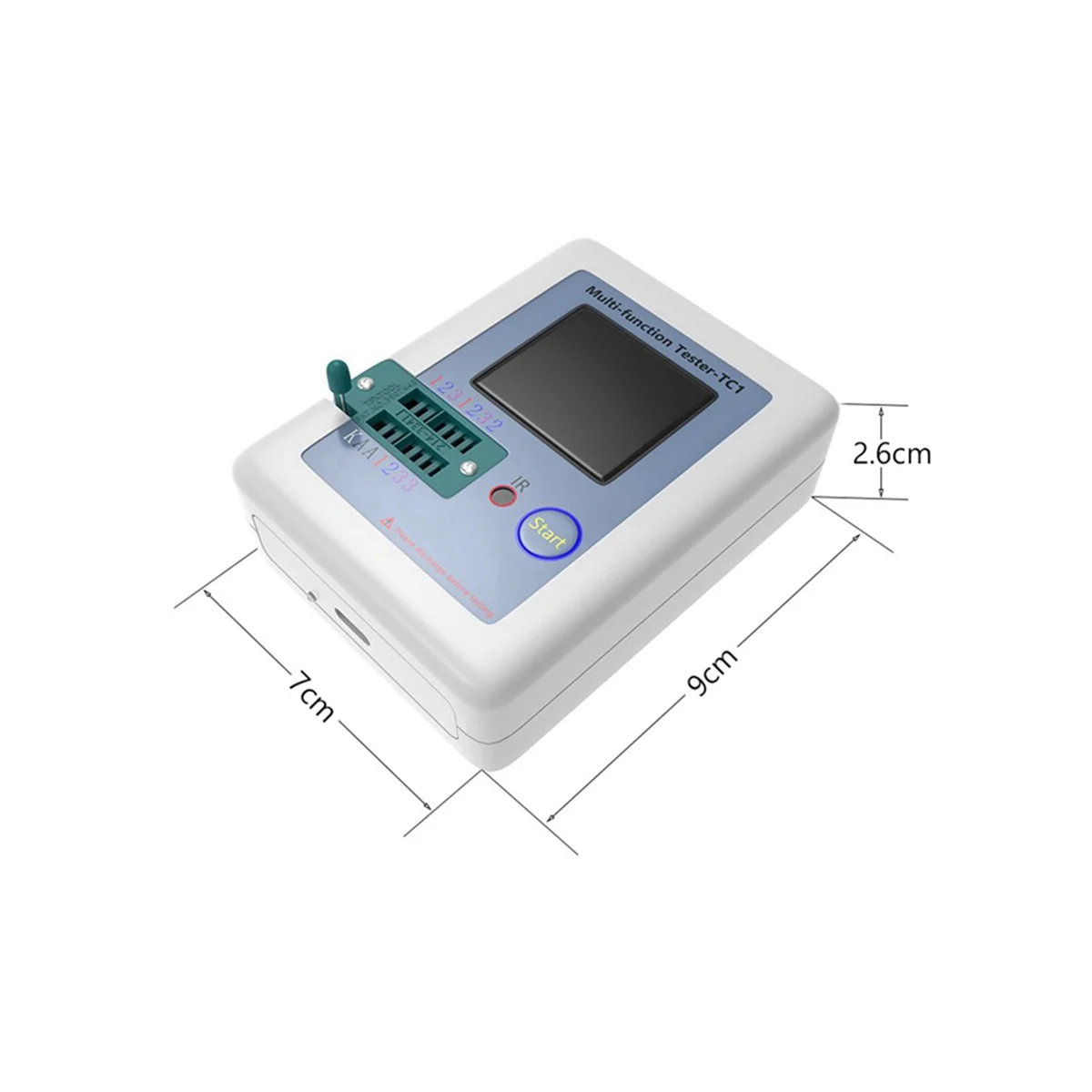 LCR TC1 TFT LCD ÷ Ƽ Ʈ ׽, ̿ Ʈ̿ ĳн  ׽Ʈ 跮, 1.8 ġ