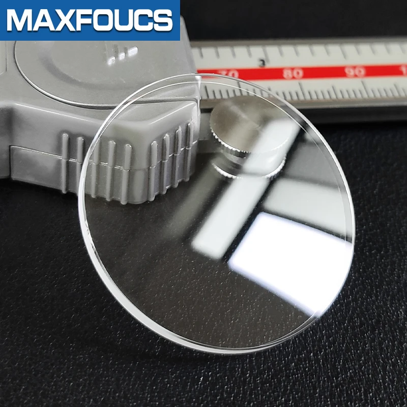 Verre De Montre Transparent - Lentille Ronde 29.5mm X 1.5mm épais
