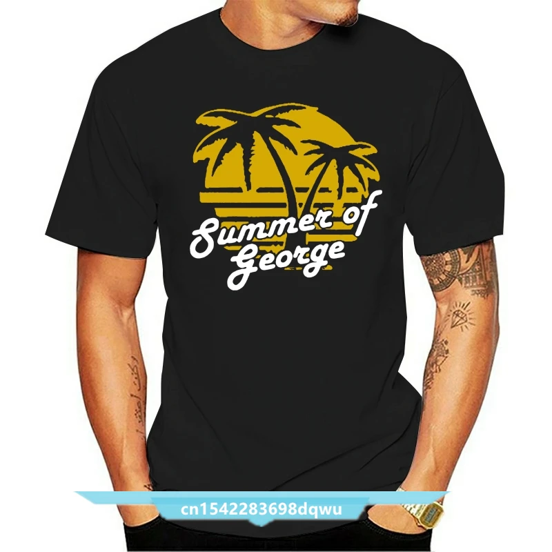 

Top Tee 100% Cotton Humor Men Crewneck Tee Shirts Summer Of George Seinfeld T Shirt