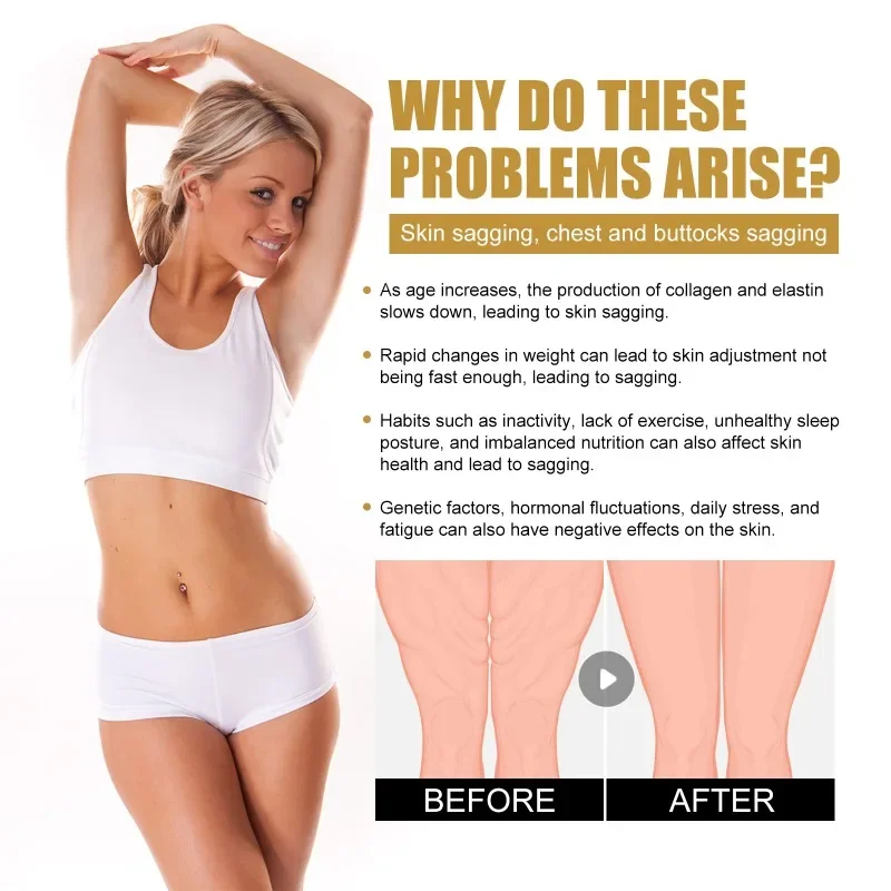 Collagen Lifting Body Serum Abdominal Tightening Promotefat Burning Shaping Inhibiting Belly Cellulite Massage Slimming Essence body serum