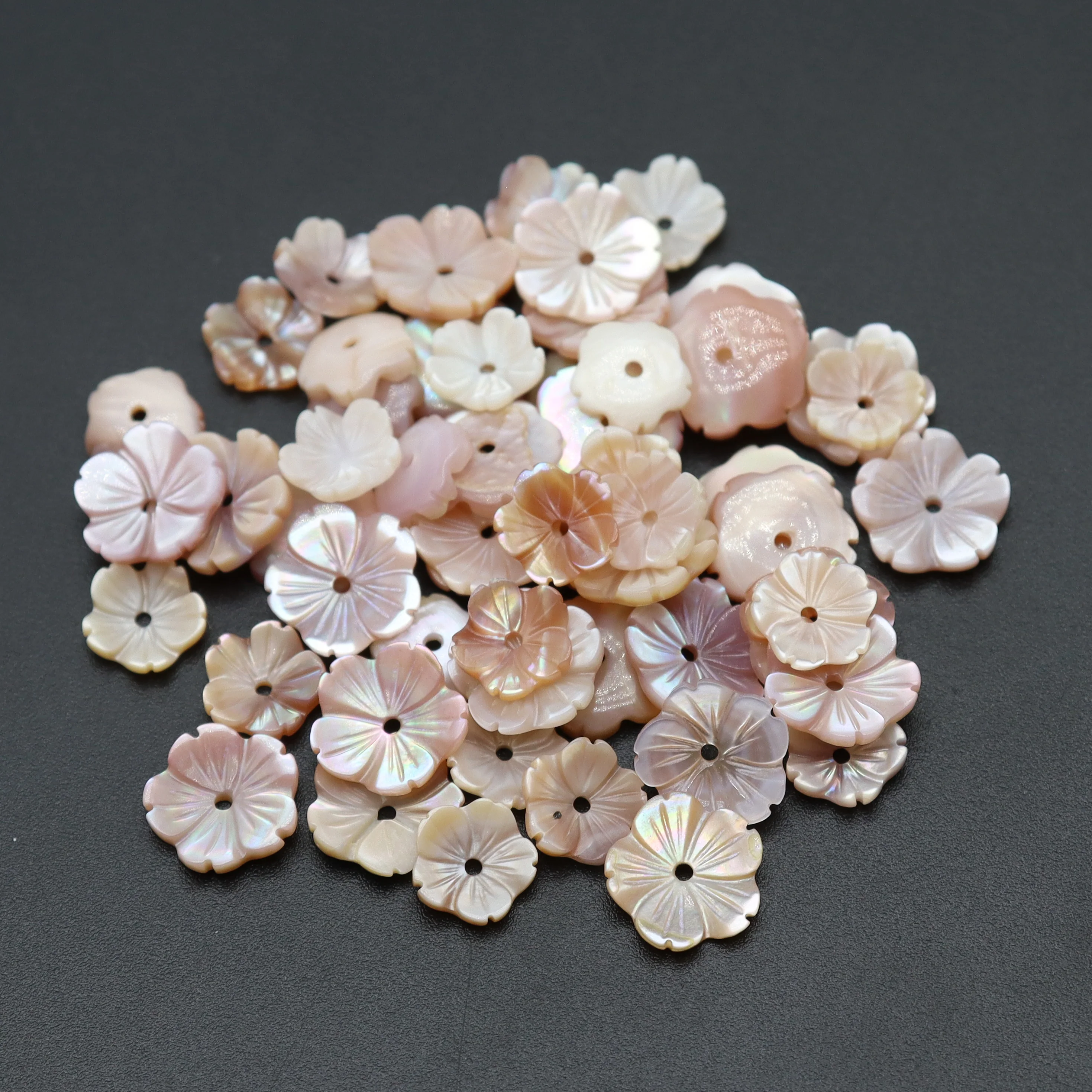 Natural Shell Beads Pink Queen Conch Flower Shaped For Jewelry Making  Pendant Diy Necklace Earring Bracelet Handmade Accessories - Beads -  AliExpress