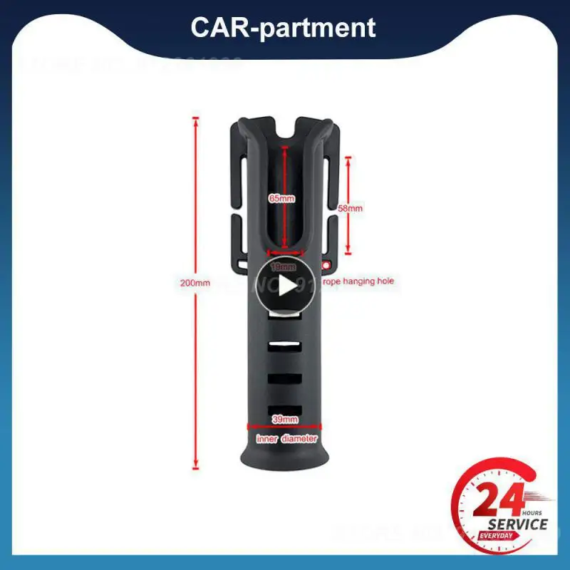 

1 шт. держатель для удочки, портативная вставка для удочки, многофункциональная стойка для быстрых удочек, многоразовый держатель для удочки, ремни, уличные