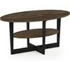 Coffee Table, 1-Pack, Columbia Walnut/Black 1