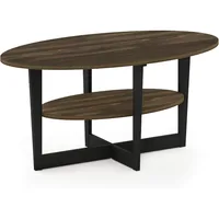 Coffee Table, 1-Pack, Columbia Walnut/Black 1