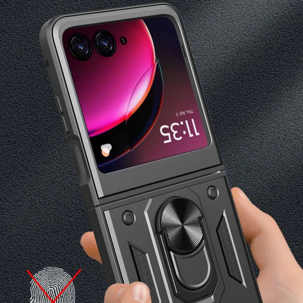 Enhanced Armor Case with Slide Camera Lens Protector and Military-Grade Bumpers