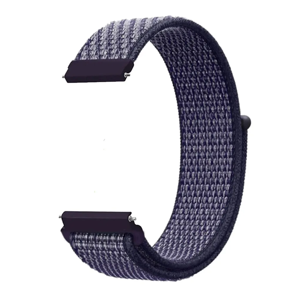 Nylon Loop Strap - 20mm/22mm Adjustable Comfortable Bracelet Band