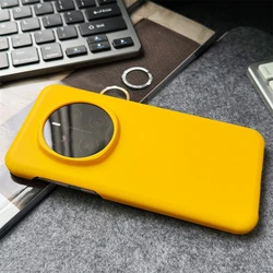 Sleek Frosted Matte Slim Phone Case - Ultra - Thin Solid Color Hard Cover for Honor X9c (FGPC Yellow)