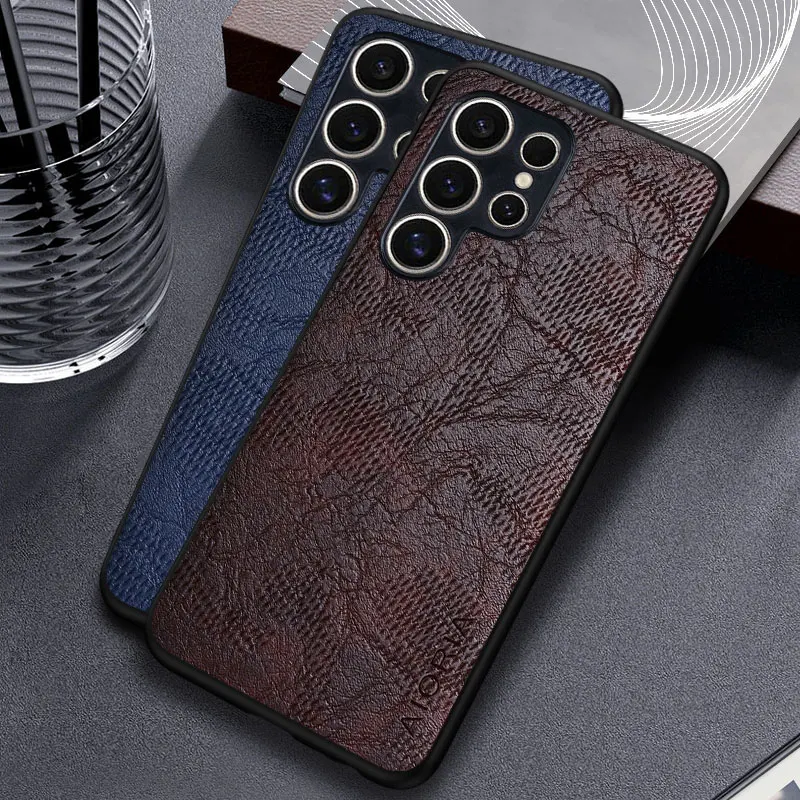 Business Wind Cortex Pattern Leather Cover