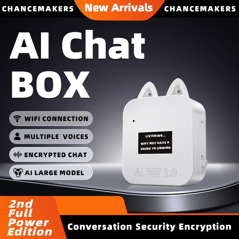 AI Robot Chat Box Voice Recognition Artificial Intelligence Friend Toy Gift Interactive Emotional Accompany Machine For Child 1