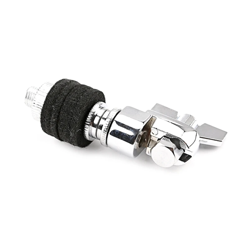 Hi-Hat-Kupplung, Jazz-Drum-Kupplung, Hi-Hat-Ständer, Post, Jazz-Drum-Teile, Zubehör, Metall, silberfarben, Standardfarbe für – Detail 7