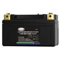 Batterie de moto au lithium pour RL UTV, YTZ10S, veFePO4, 12V, 6Ah, 420CCA, BMS intégré, Motoneige, Jet Ski, Sports de puissance, 10S 3