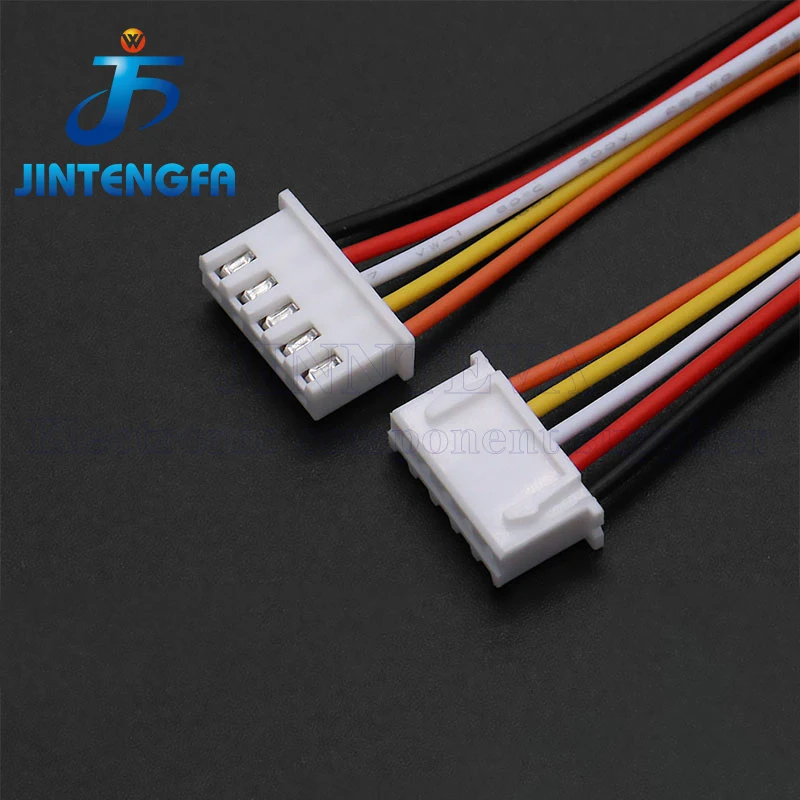 JST XH2.54 XH 2.54mm Wire Cable Connector 2 3 4 5 6 7 8 9 10 11 12 Pin Pitch Male Plug Socket 20cm Wire Length 10Sets/Lot