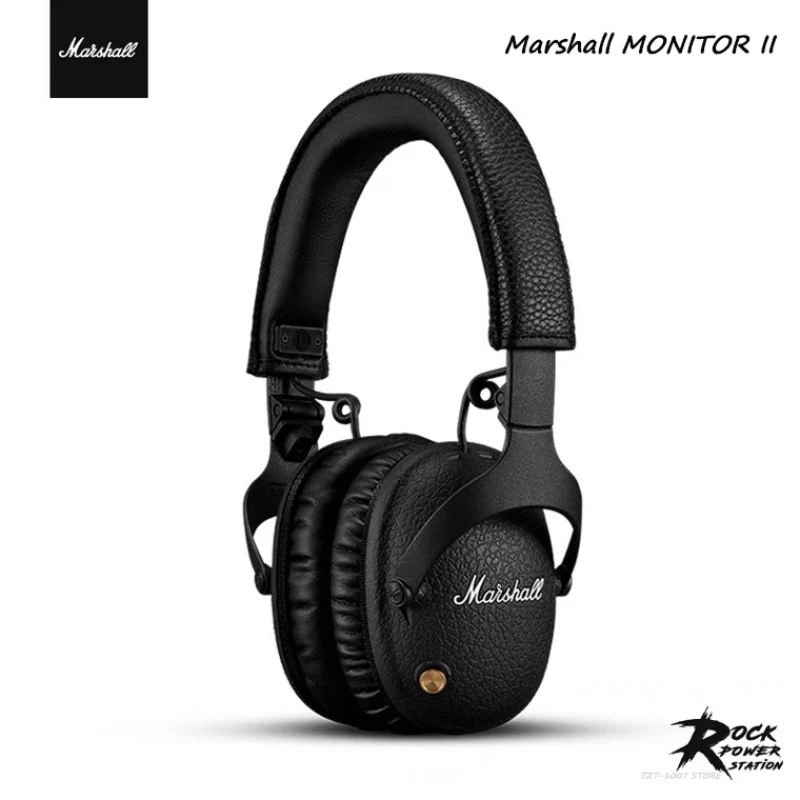 Беспроводные Bluetooth-наушники Marshall Monitor II ANC с активным шумоподавлением складные