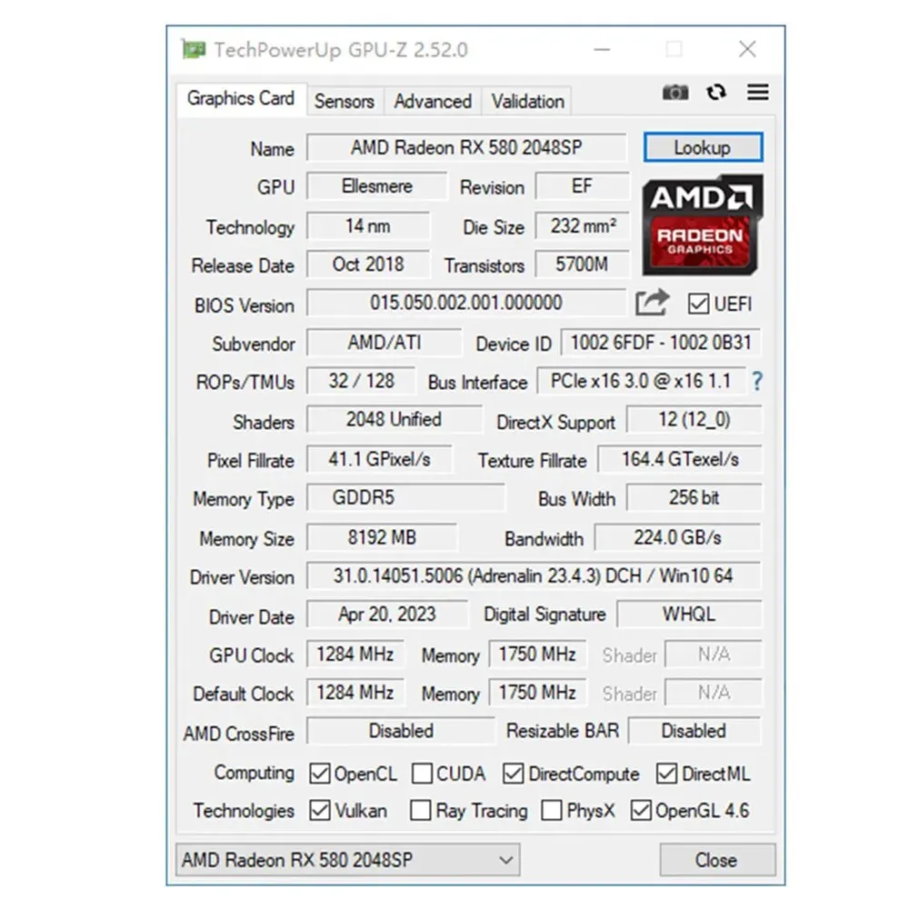Рисунок 6 - SOYO AMD Radeon RX580 8G видеокарты