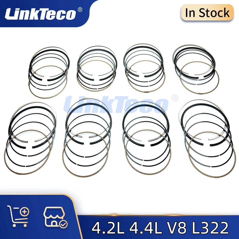 Set Fasce Elastiche Motore Auto Per Land Rover Range Rover 2006 2009 4.2 L V8 Gas Dohc L322