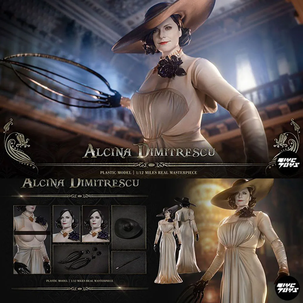 

The PATRIOT studio 1/12 The Vampire Countess Alcina Figure Model 6 Inch Female Soldier Action Body with Resin Clothes