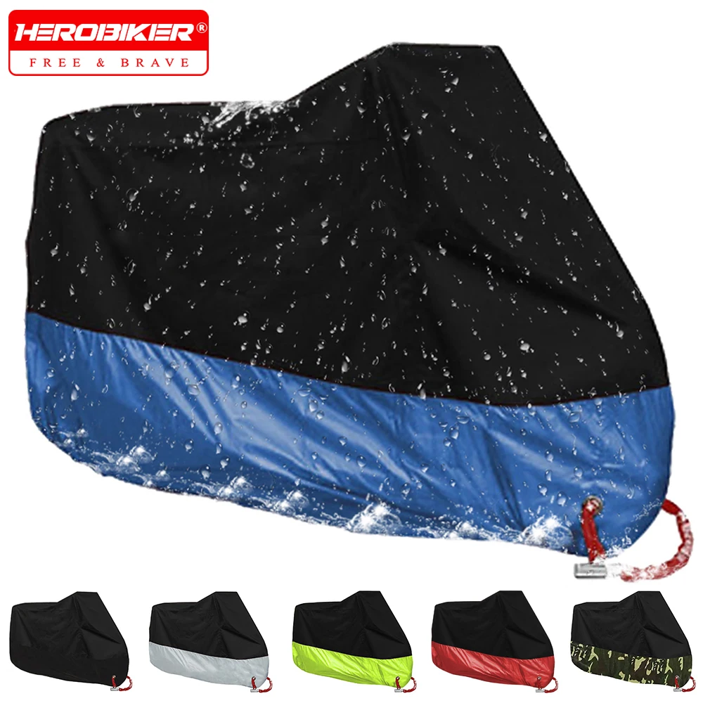 Motorcycle Cover Scooter Cover Waterproof Dustproof UV Protective