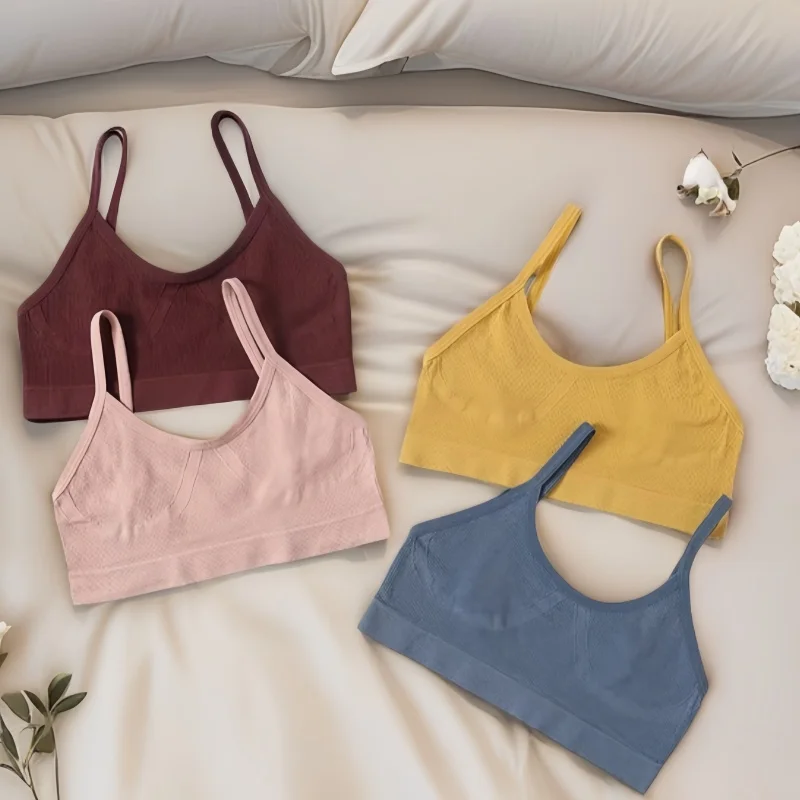 Reggiseno Senza Cuciture Donna Correzione Postura Reggiseno Donna Classico Top Soft Bra Estensione Reggiseno Yoga Bustier Reggiseno Imbottito Bralette T-Shirt Reggiseno Reggiseno Per Uso Quotidiano - Foto 12
