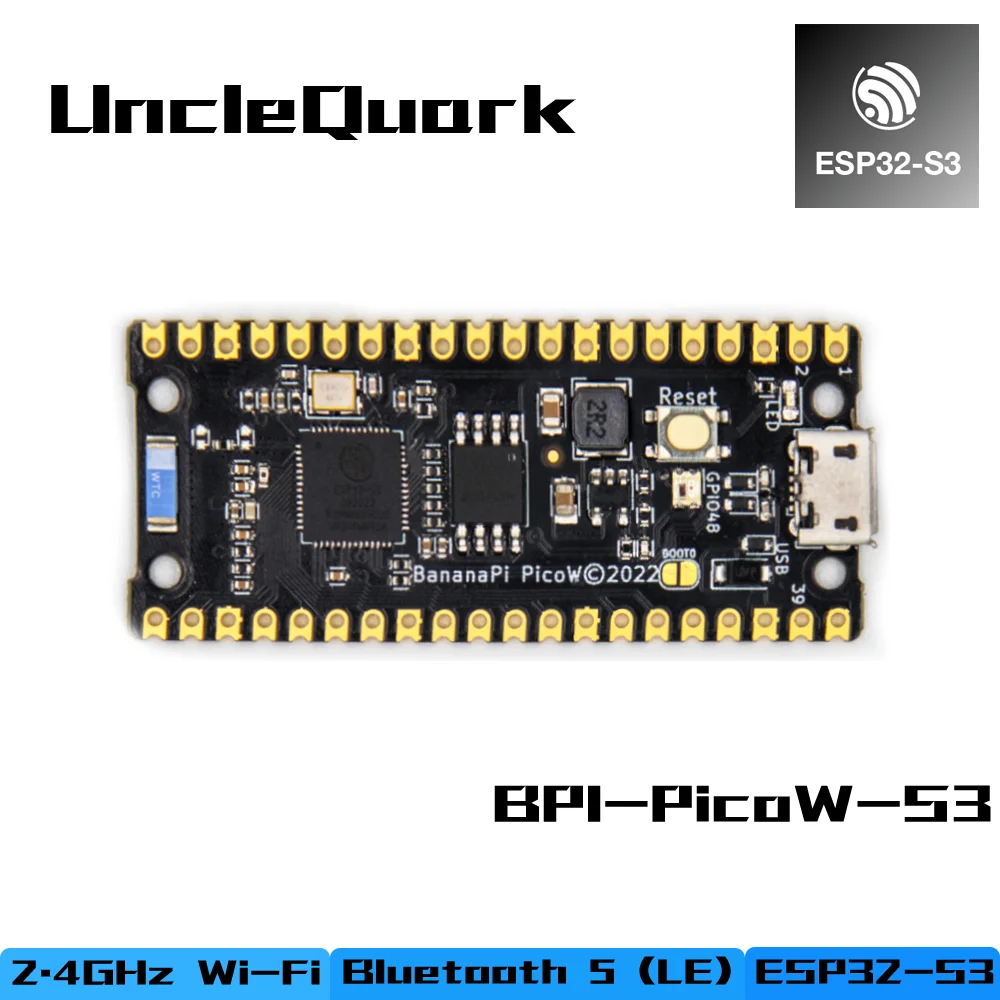 ٳ   ҽ ÷ ESP32 BPI-PicoW-S3 ,  BT PSRAM ÷ , I2C , ũ̽ ESP-IDF Ƶ̳