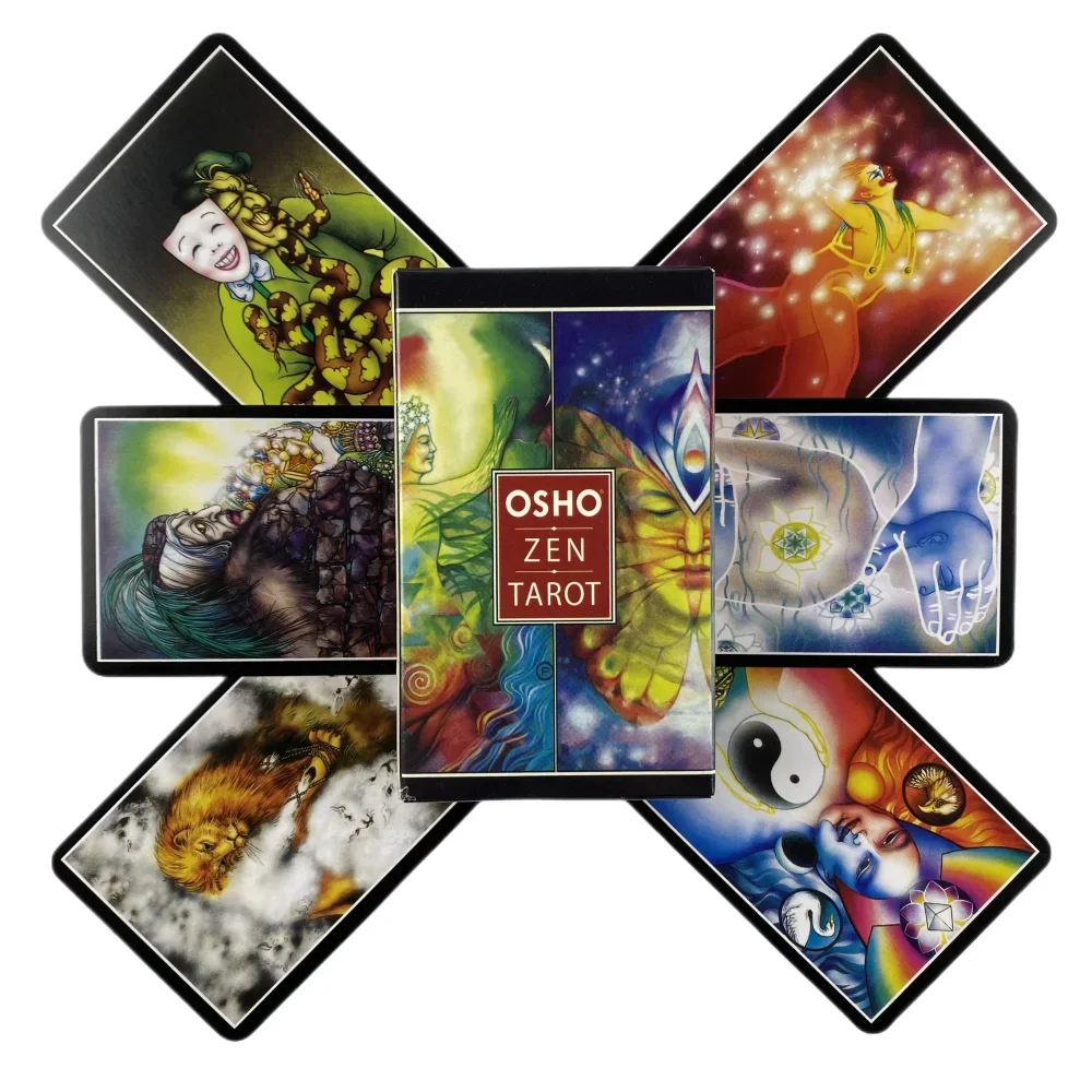 Osho Zen Tarot Cards A 79 Deck Oracle English Visions Divination Edition Borad Playing Games 3
