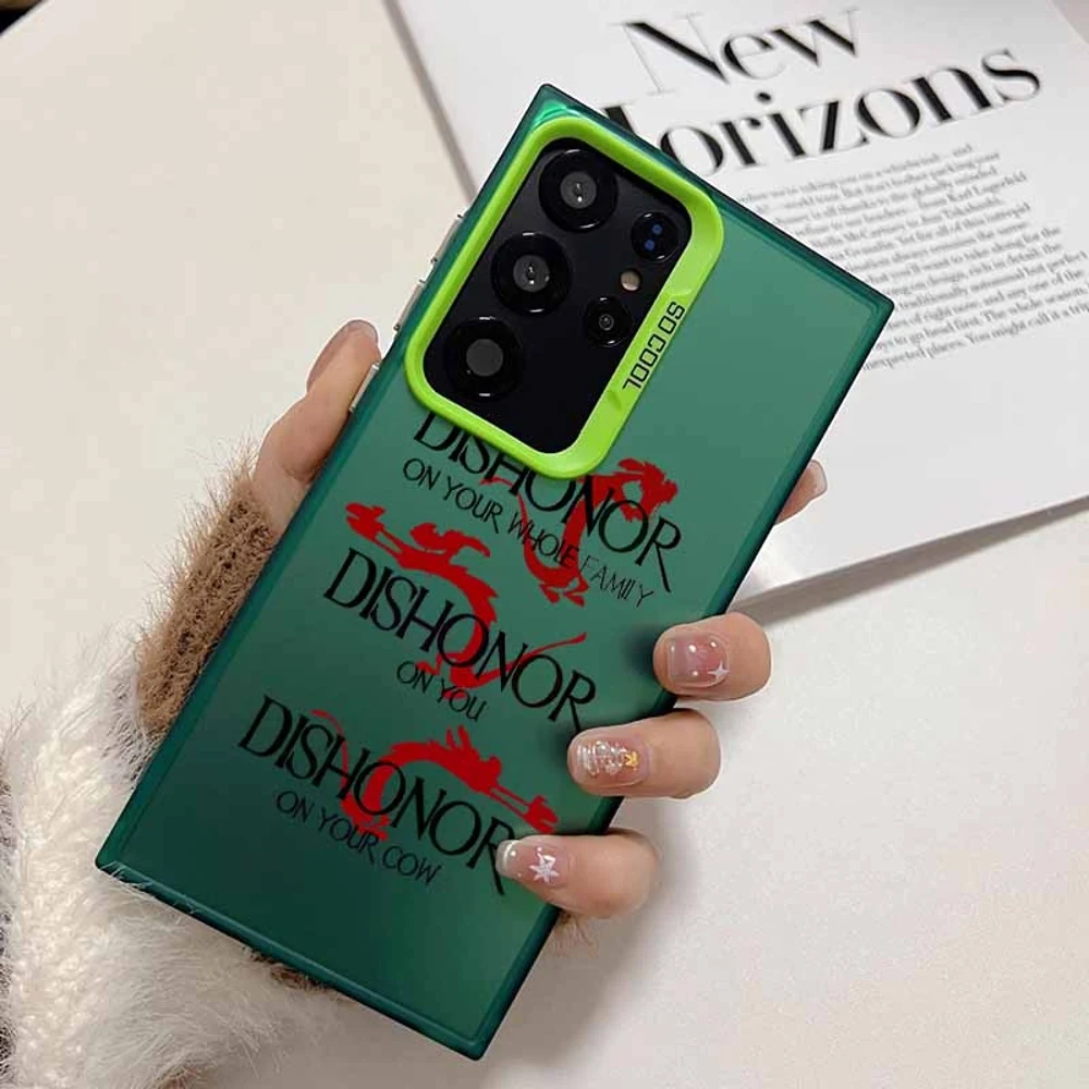 Mulan Cute Anime Colorful Phone Case