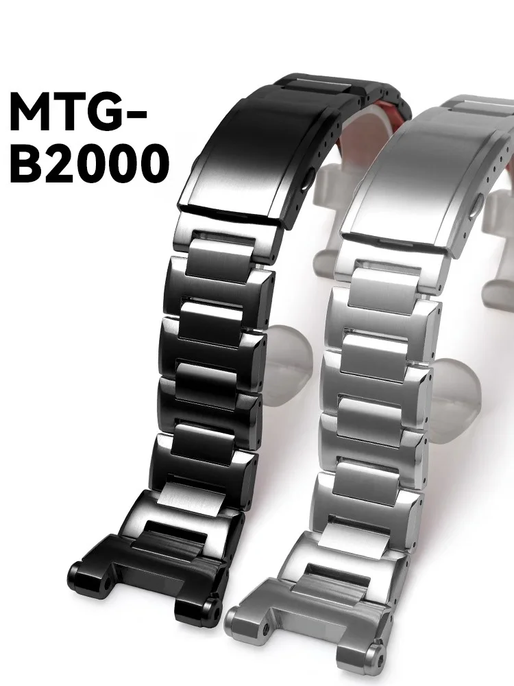 Cinturino In Acciaio Inossidabile 316L Per Casio G-Shock Mtg-B2000 Cinturino Accessori Per Orologi Bracciale Uomo Cintura Strumento Gratuito