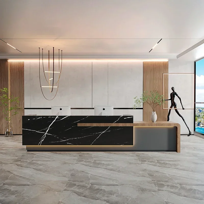 Motion Desk Computer Desks Reception Counter Cash Register Customer Center Business 4060 Ti Salon Bellezza Office Clothing Store