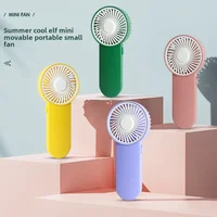 Hot Selling Portable Mini Fan with Single Speed Adjustment and Simple Style Suitable for Home and Outdoor Use with Hanging Rope 1