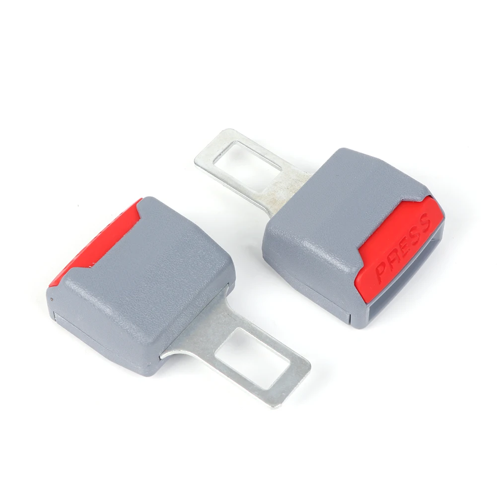 Seat Belt Extender 1/2PCS Car Seat Belt Clip Extender Safety Seatbelt Lock Buckle Plug Thick Insert Socket Extender Safety Seatbelt Buckle