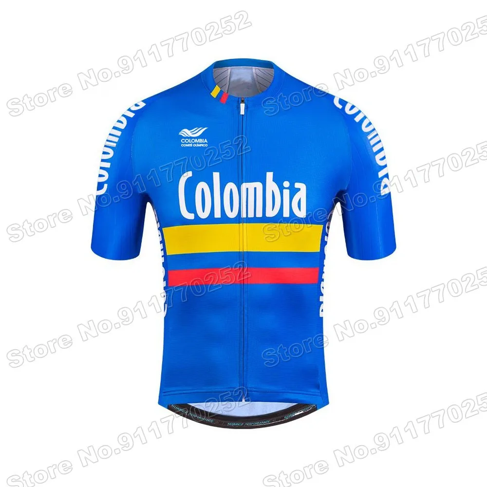 Maillot de Cyclisme Équipe de Colombie 2025,Vêtements de Maillot de Cyclisme Équipe de Colombie 2025,Vêtements de