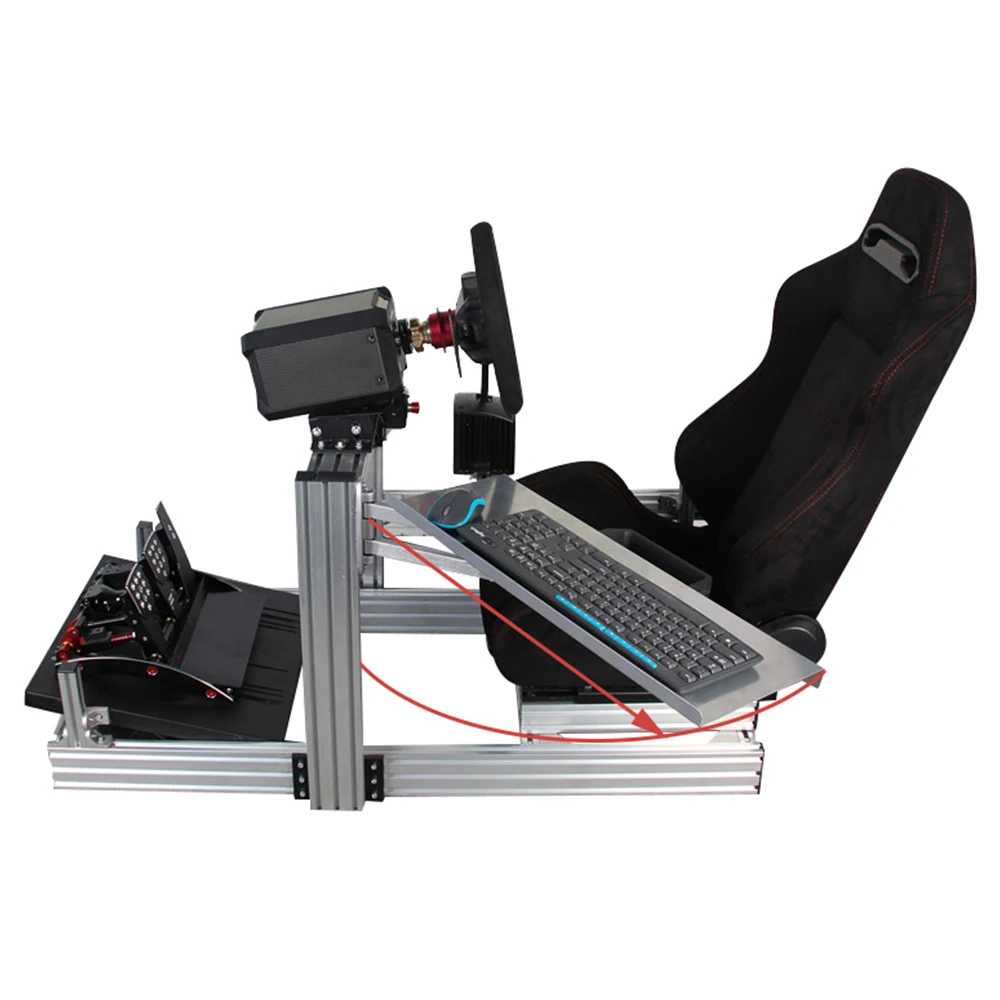 Simulatore Di Gioco Ps4 Ps5 Display Di Guida Volante Chulovs Racing Volante Stand Per G25 G27 G29