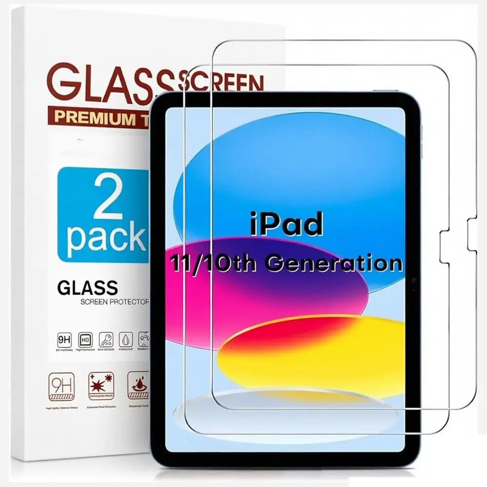 Premium 2-Pack Ultra Clear Tempered Glass Screen Protector