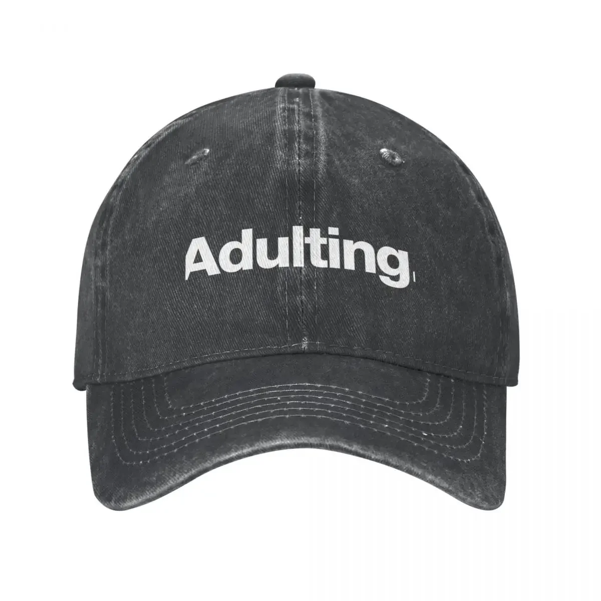 

Adulting Cowboy Hat Visor Cap Woman Men'S