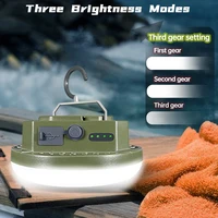 MOSLIGHTING 9900maH LED Outdoor Camping Light Rechargeable Tent Light High Power Strong Light Flashlight IP66 Waterproof Fishing 6