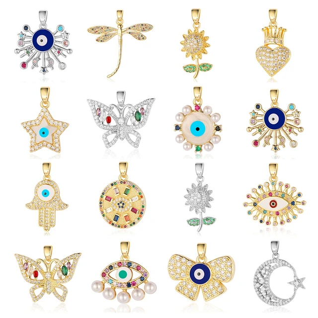 Jewelry Making Accessories Supplies  Star Charms Jewelry Making - Gold  Color Cz - Aliexpress