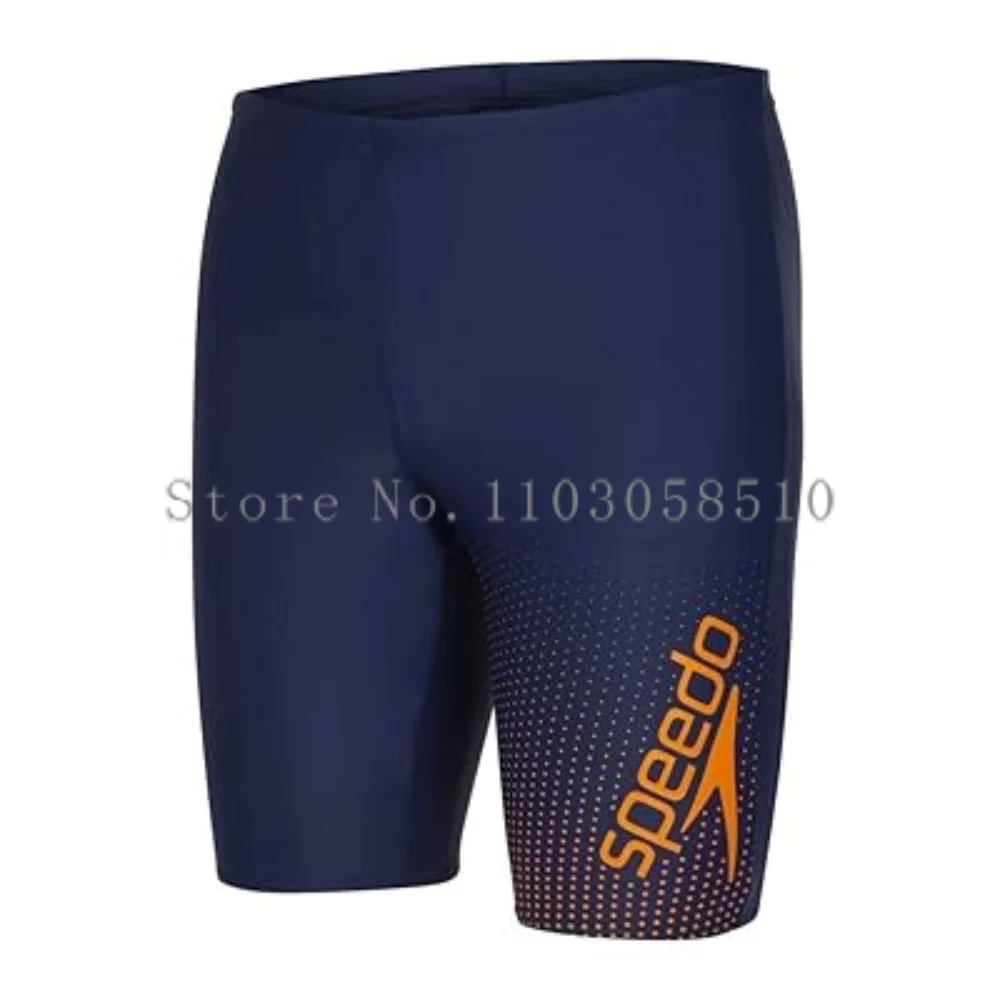 2025 Summer Men's Swim Jammer Endurance Athletic Training Swimsuit Beach Swimming Trunks Swimwear Jammers Tight Surf Pool Shorts 3