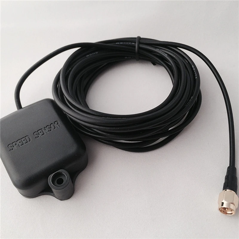 GPS 안테나가 있는 자동차 GPS 속도계, 트럭 보트 디지털 LCD 속도 게이지, 노트 나침반, 85mm