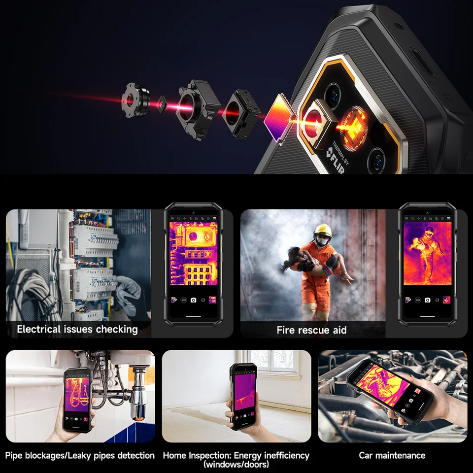 ulefone ARMOR 27T　新品　未使用　タフネススマホ Ulefone Armor 27T Thermal-Night Vision Camera 10600mAh 24+256GB