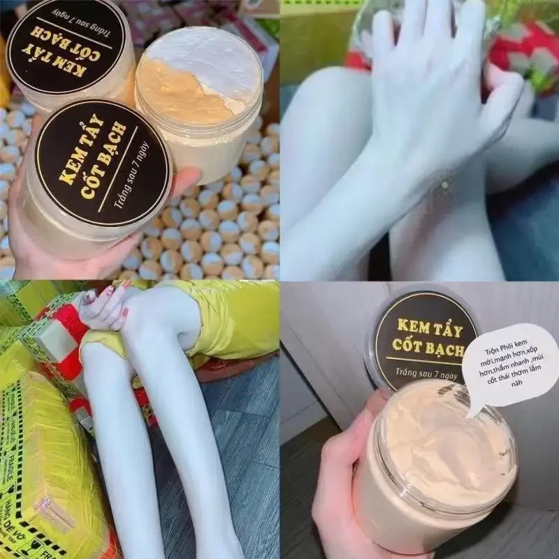 200gr Kem body cốt ủ si&ecirc;u trắng trắng nhanh hiệu quả, k&egrave;m th&ecirc;m muỗng trộn kem -thơm mịn dễ sử dụng hũ cho l&agrave;n da mịn m&agrave;ng