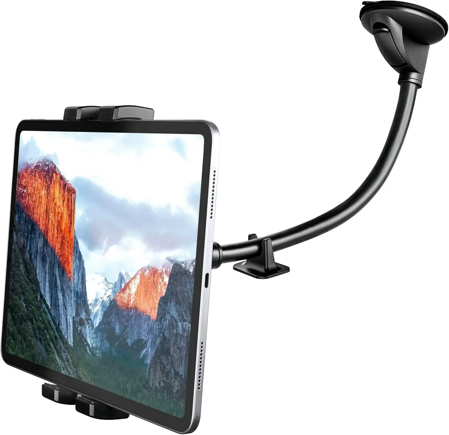 Suporte do telefone, Ventosa, Braço Longo, iPad 11, 12,9, Air Mini, 4.0-11