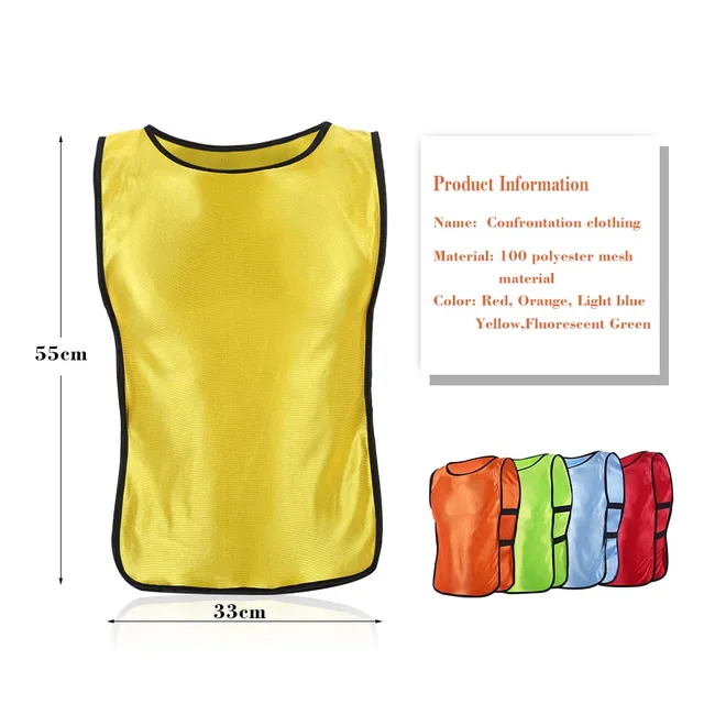 Children Sport Vest Children Vest Football Vest Children Waistcoat Vest Jacket for Outdoor Sports Football Training 3