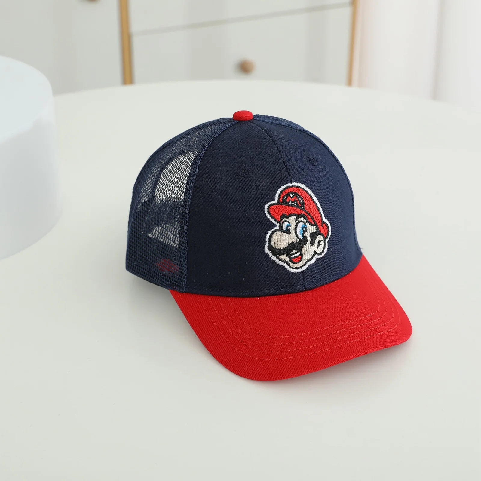 Super Mario Bros Cartoon Cosplay Hat Game Anime Figure Luigi