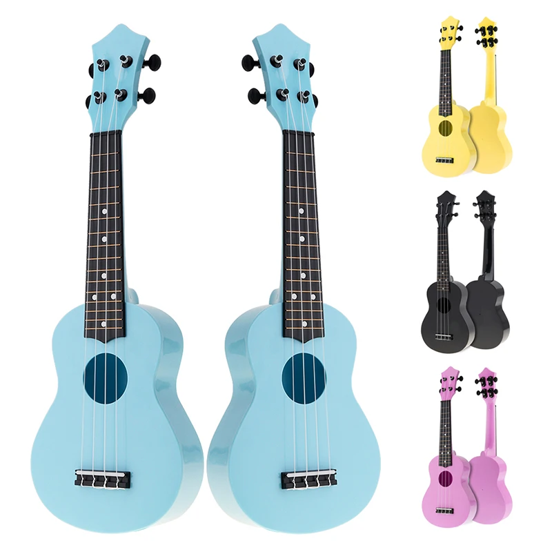 

21 Inch Soprano Colorful Acoustic Ukulele 4 Strings Hawaii Guitar Guitarra Instrument for Kids and Music Beginner