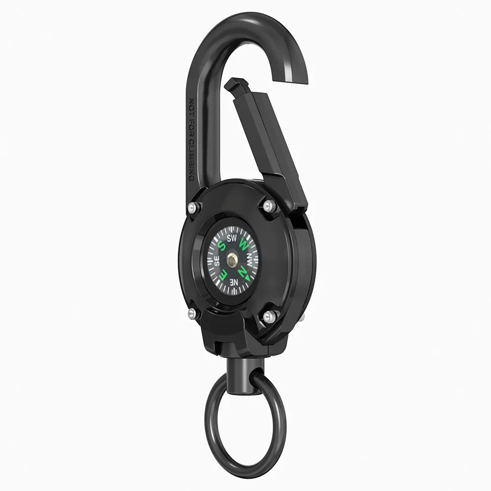 For Airtag Cover Key Chain with Compass Key Chain Fashion Dual-purpose